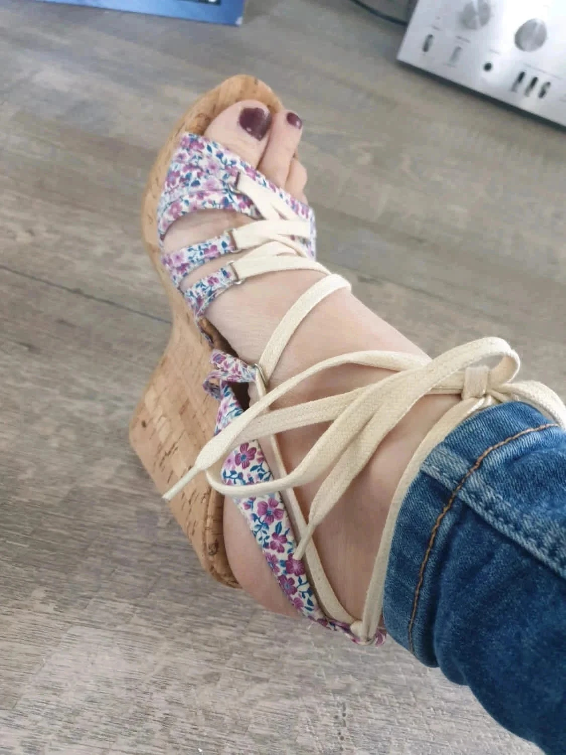 Texto 38 wedge sandals – photo 2